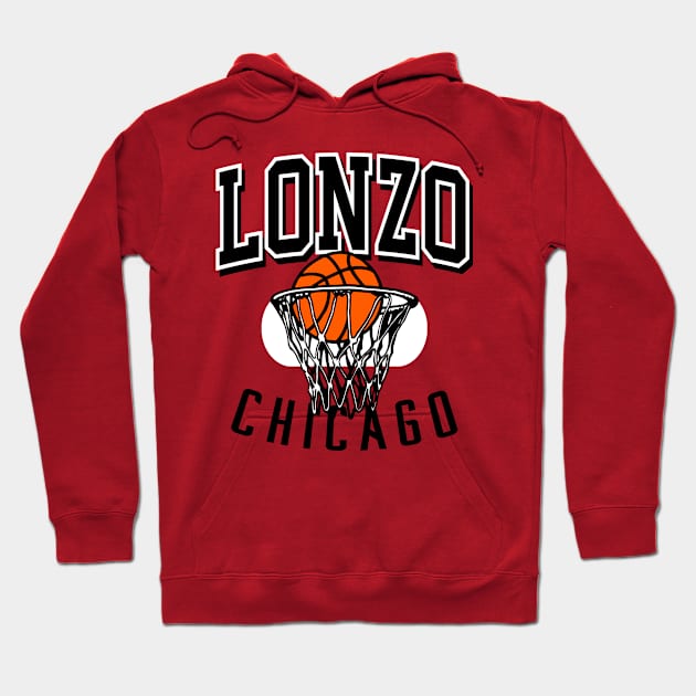 Lonzo Chicago Basketball Hoodie by funandgames